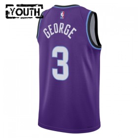 Barn Utah Jazz Tröja Keyonte George Nike 2025-26 Icon Edition Lila Swingman